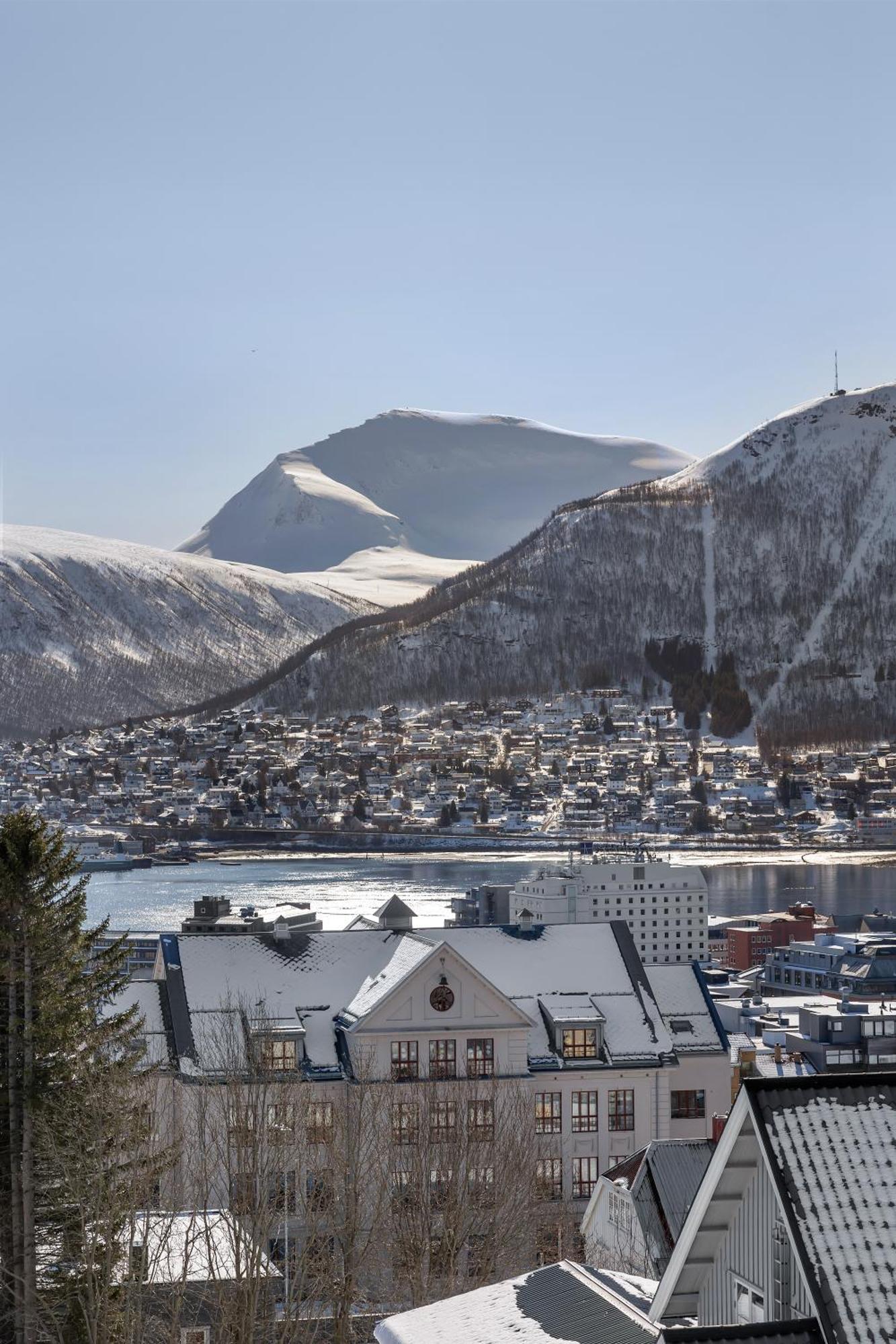 Cozy Central Loft Apartment With Amazing View Tromsø Exterior foto